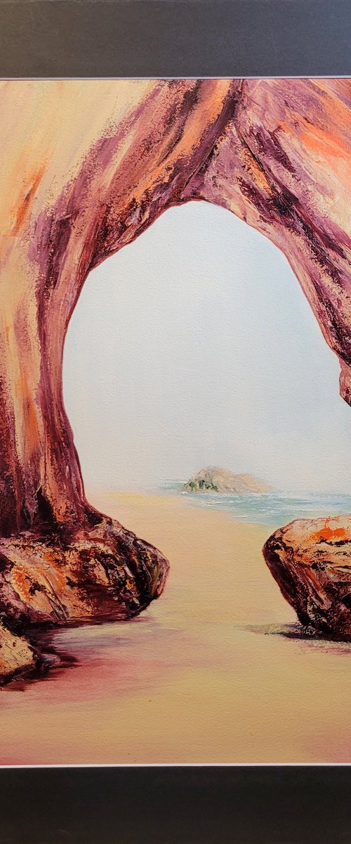 Sea Cave, California Coast by Mark Hannah