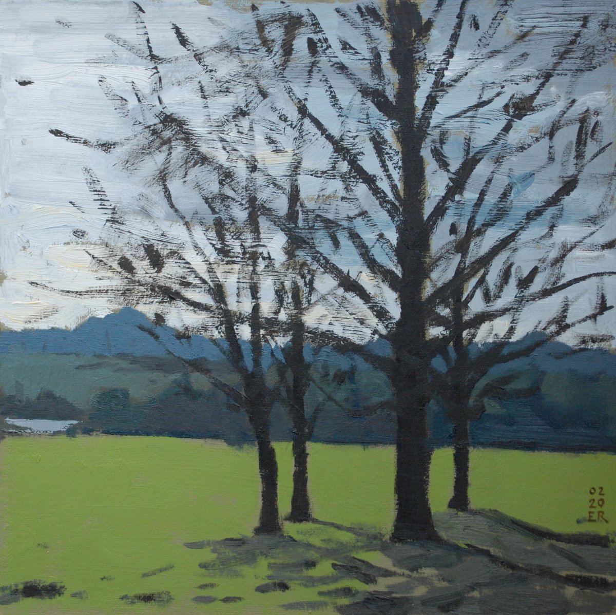 Winter Trees by Elliot Roworth