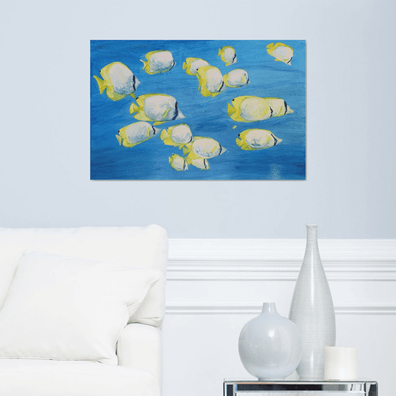 Fish -(80x 52cm)