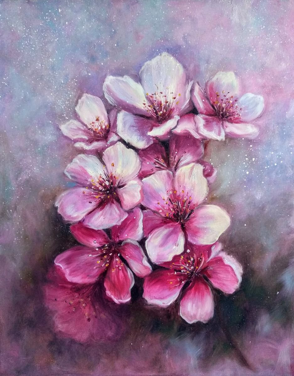 Cherry Blossom Sakura Spring Art Pink Flowers Fl Artfinder   C105beb87e1d4e1da3838eed6766b639 Opt 