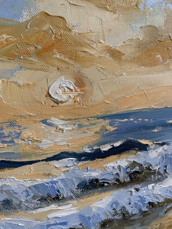 Evening Tide, sunset.