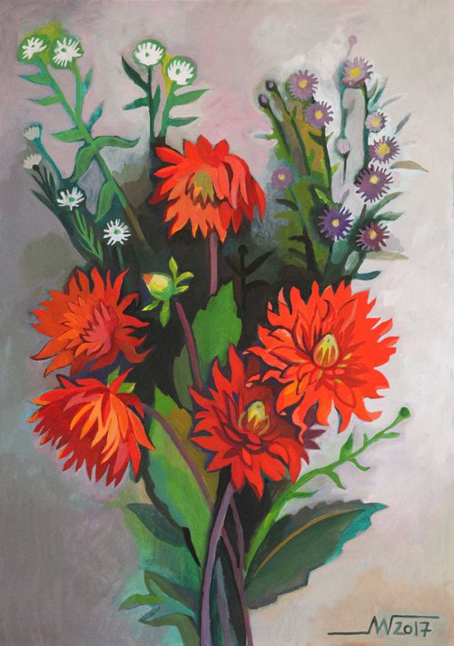 Flowers by Marina Gorkaeva