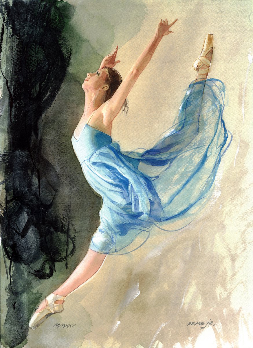 Ballet Dancer CCXCVII by REME Jr.