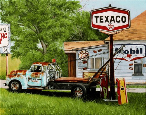 Route 66 Towing by Carmen Badeau