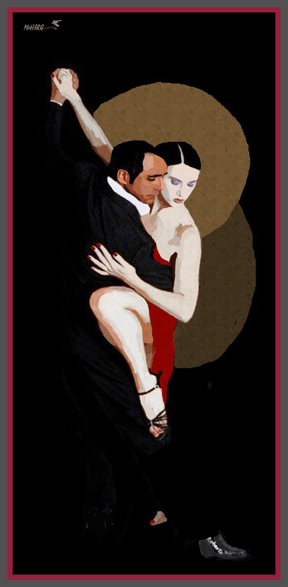 ABSTRACT TANGO #3 by Joe McHarg