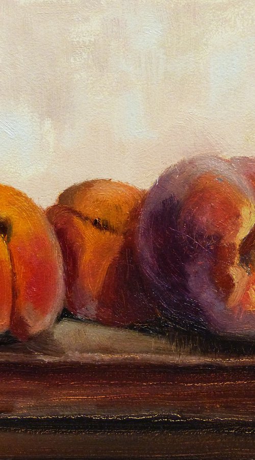 Peach and Apricots by Pascal Giroud