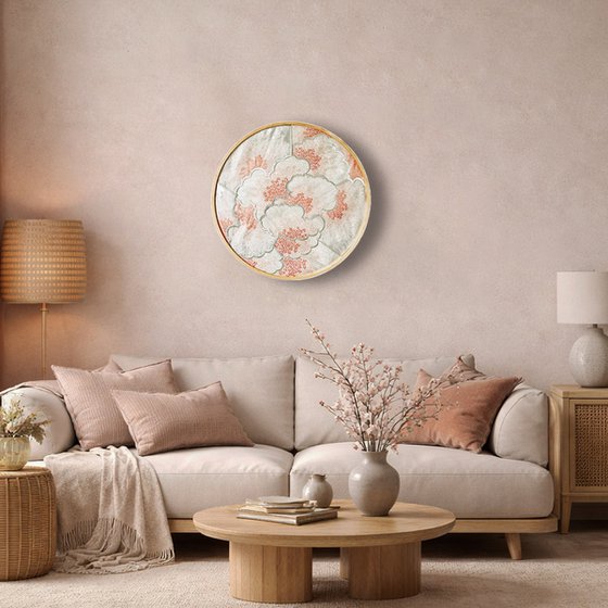 Sakura ~Ephemerality~ (Kimono Upcycled )