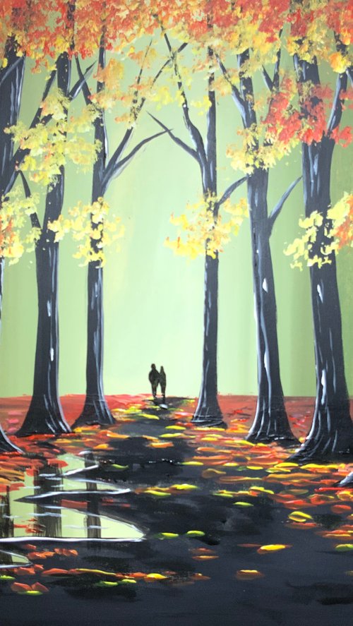 Magical Autumn Walk by Aisha Haider