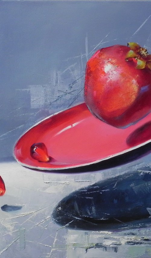 "Floating Red" by Tetiana Novikova