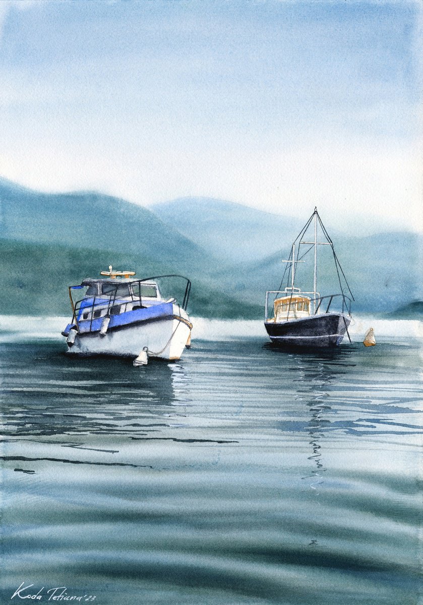 Boats on Lago d