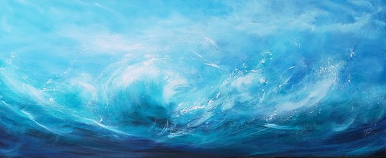 Cool Surf - seascape, emotional, panoramic
