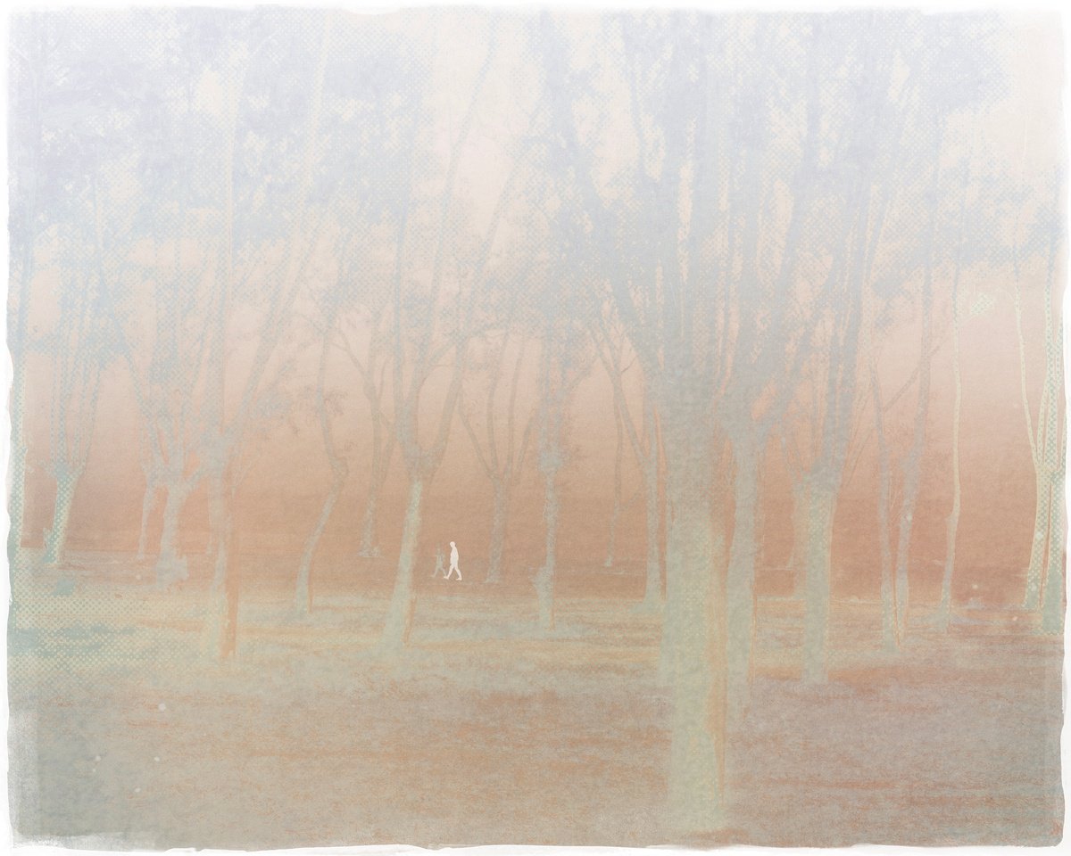 Impressionistic Photograph , By My Side By Louise O