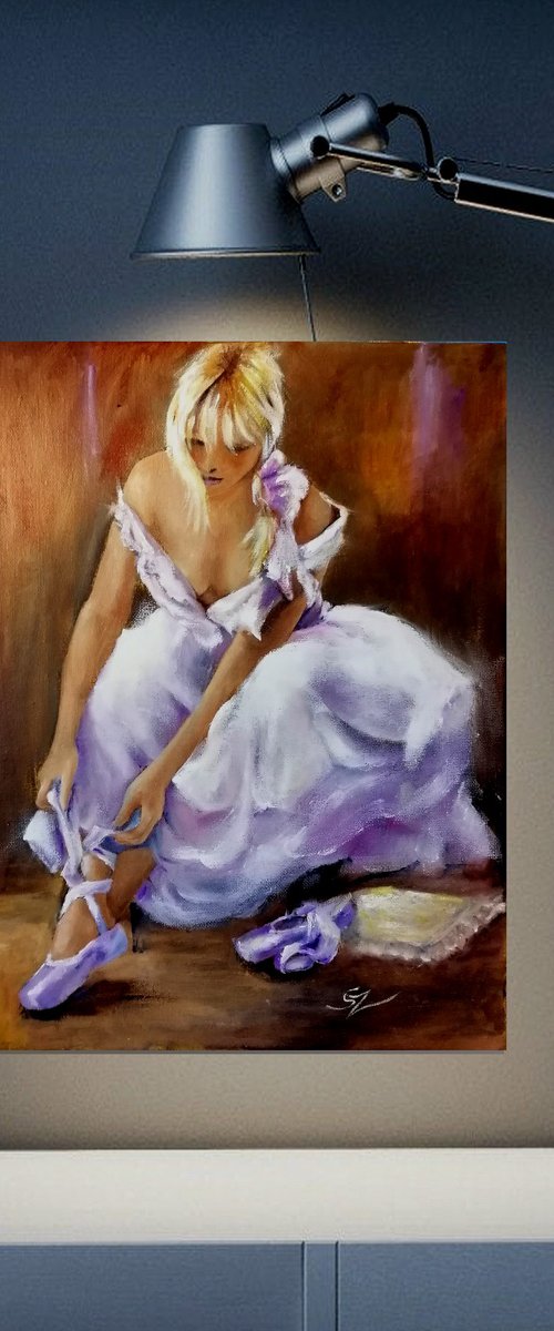 Ballet dancer 222 by Susana Zarate Harris