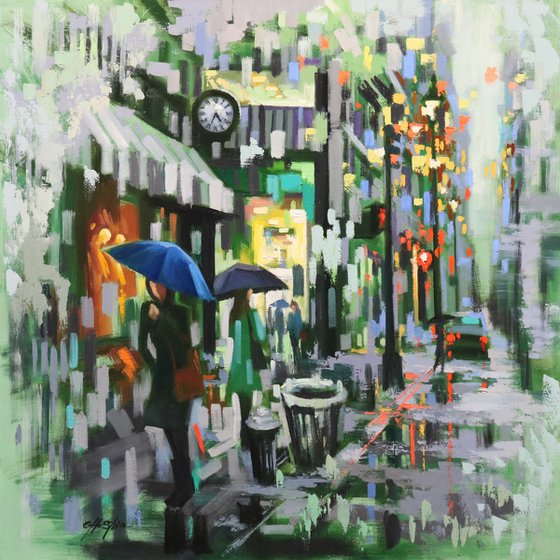 Fifth Avenue in Rain