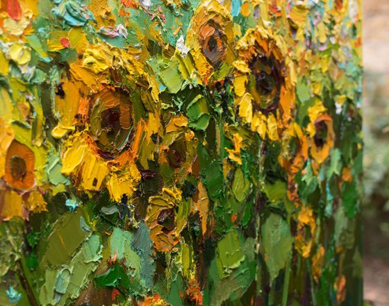 Sunflowers Original Oil painting