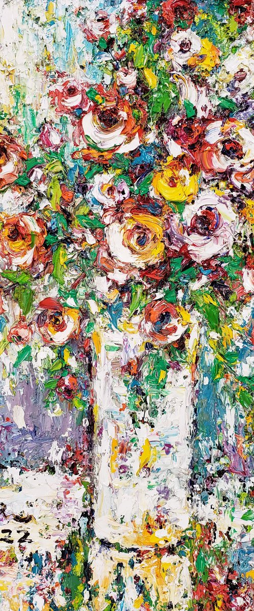 Flowers Vase by Duc Tran