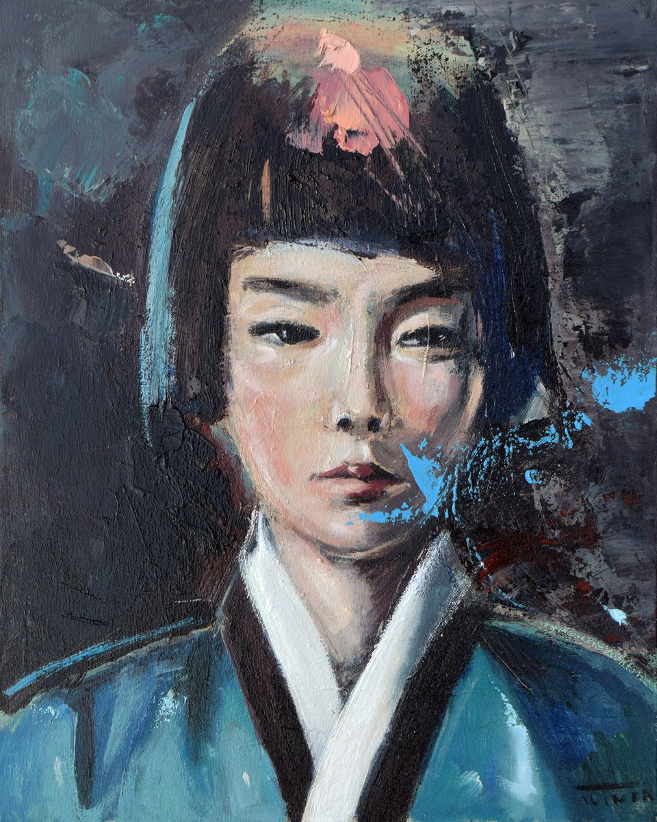 The little Korean girl (L’une 32) by Catalin Ilinca