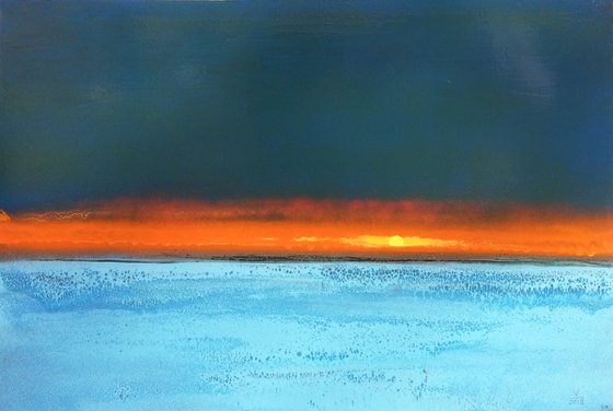 World Of Sky #370. 60X40cm