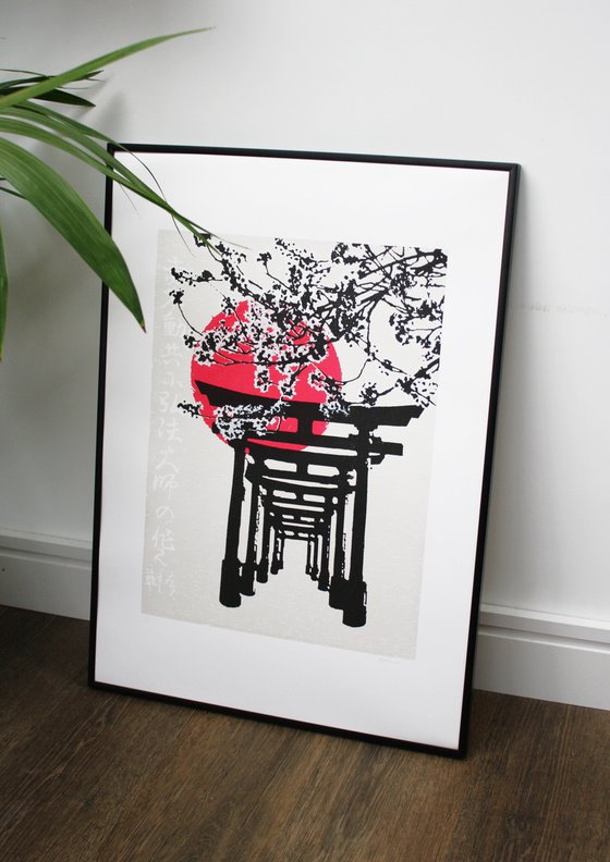 Rising Sun (1/1 screen print)