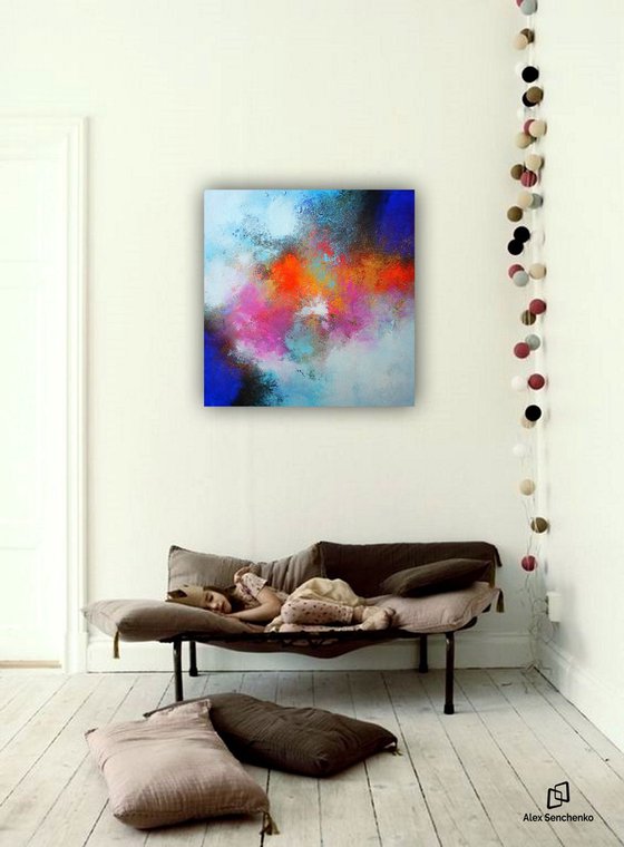 abstract painting  / Saga N50