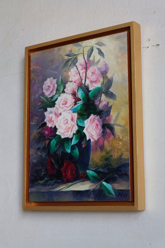 NATUREMORTE WITH ROSES