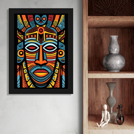 African Mask XVII