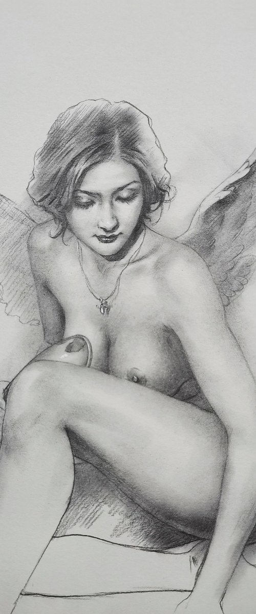 Angel of girl by Hongtao Huang