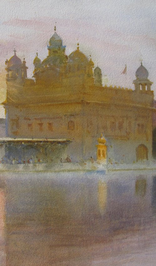 Golden Temple in winter by Bhargavkumar Kulkarni