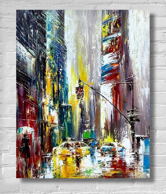 Snow in New York