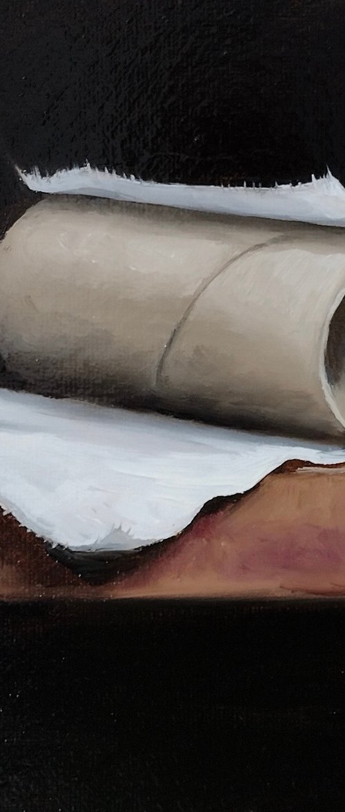 The last sheet, still life by Jane Palmer Art
