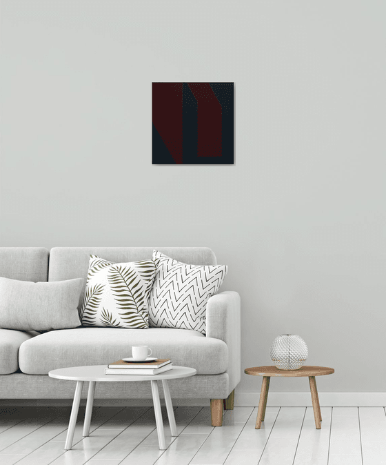 RAPPROCHEMENT - Modern Geometric Abstract Painting