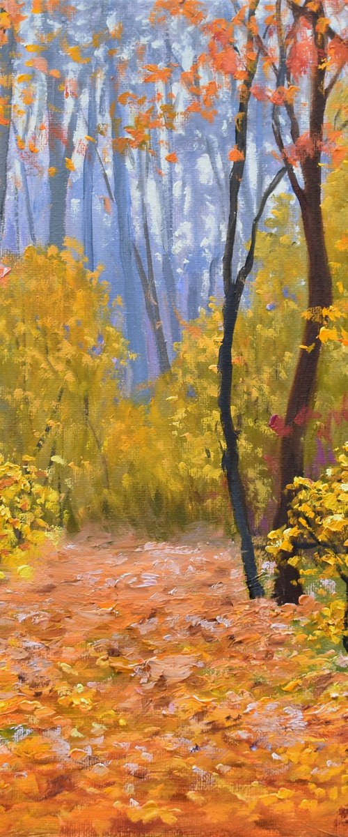 Autumn Forest by Yulia Nikonova