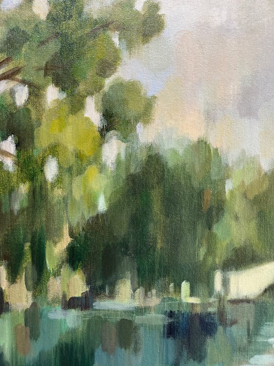 Willows by the Bridge
