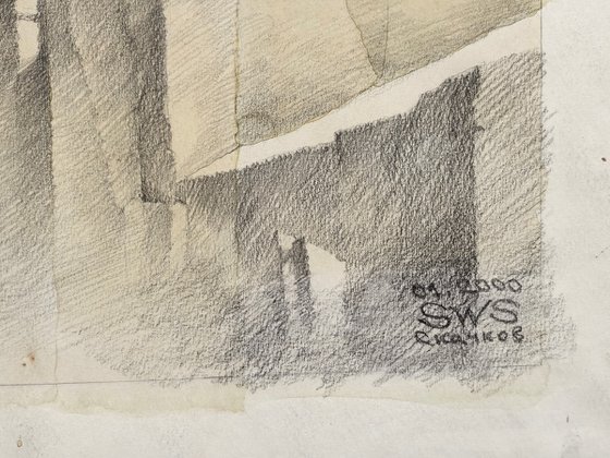 The Rock City. Architectural fantasy