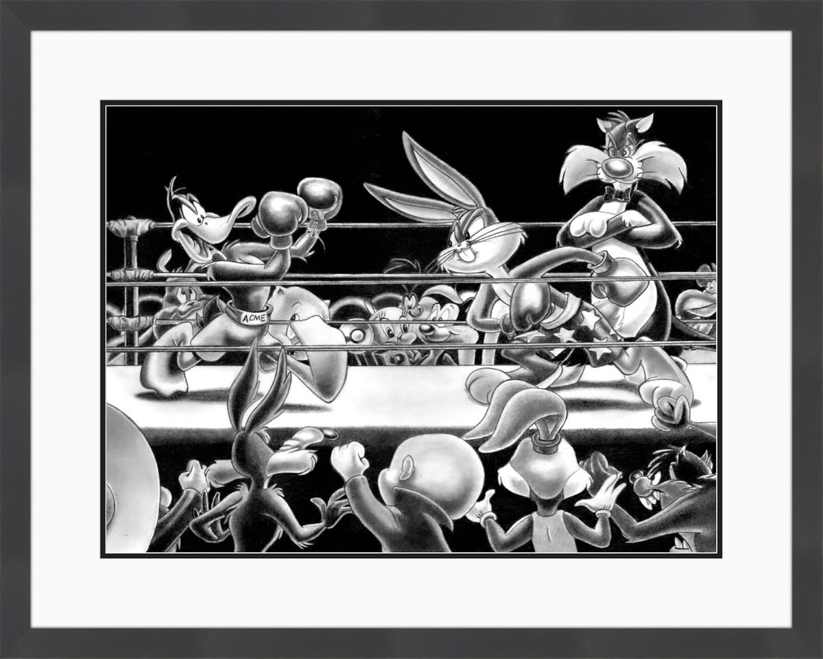 Looney Tunes #2, Drawing by Paul Stowe