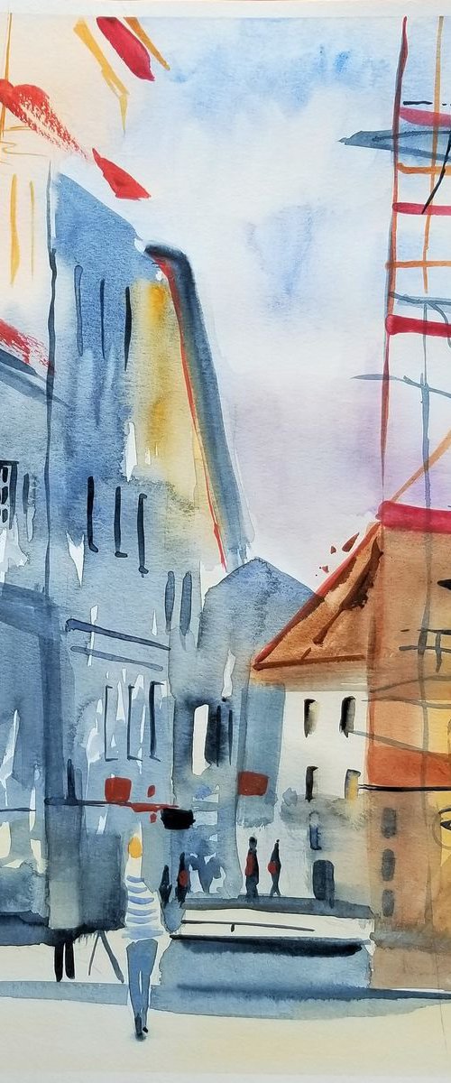 Ravensburg Stroll. by Alexandra Tomorskaya/Caramel Art Gallery