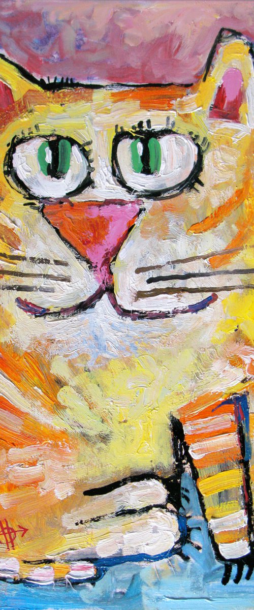 Cat stories #45 by Nikita Ostapenco