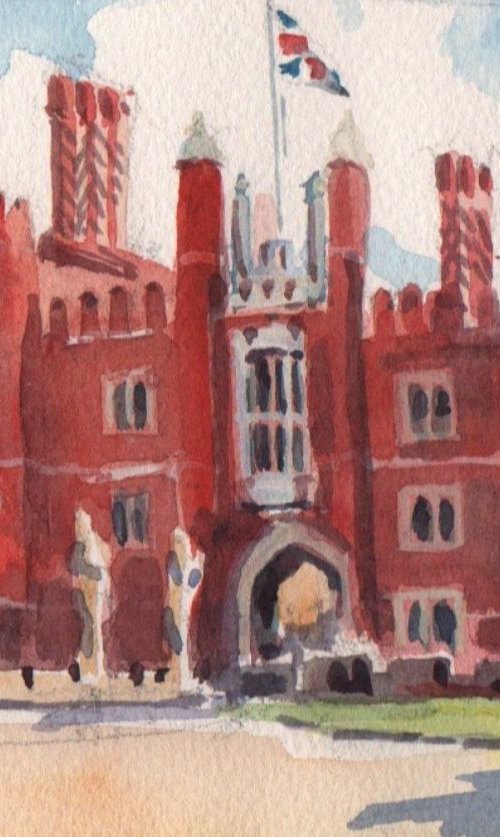 Hampton Court Palace by Catherine Evans