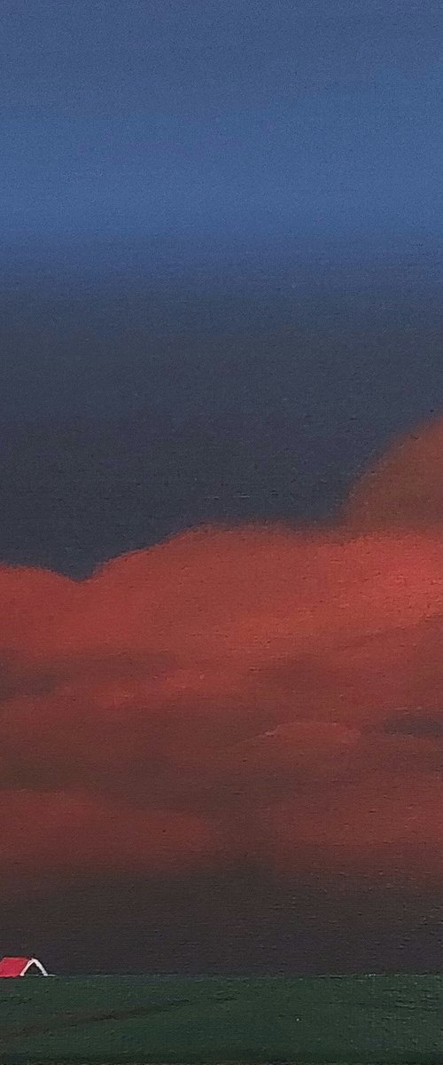 It was a beautiful evening (September) by Nelly van Nieuwenhuijzen