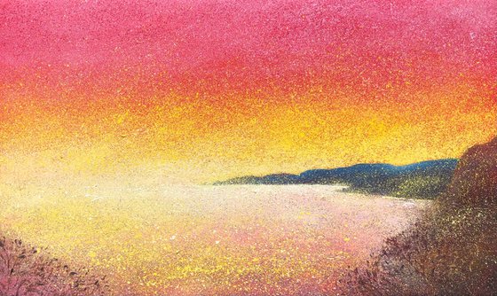 Bright sunset