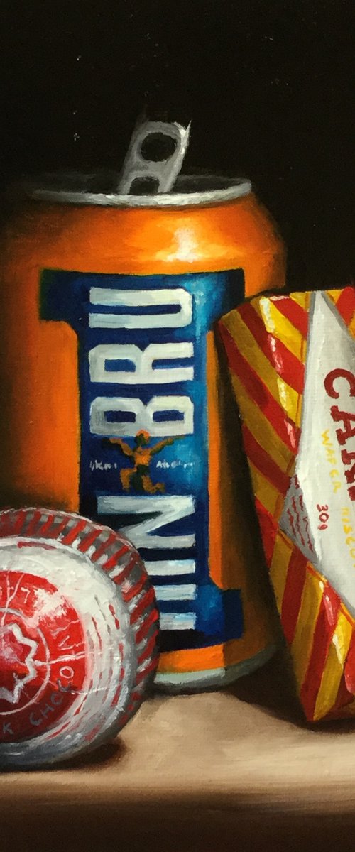 Afternoon snack #2 still life by Jane Palmer Art