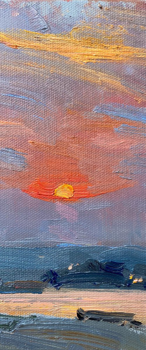 Sunset Etude #4 by Nataliia Nosyk