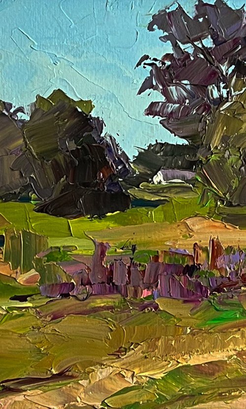 In the Summer Meadows by Boris Serdyuk