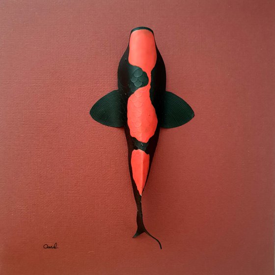 Black Karasu Koi