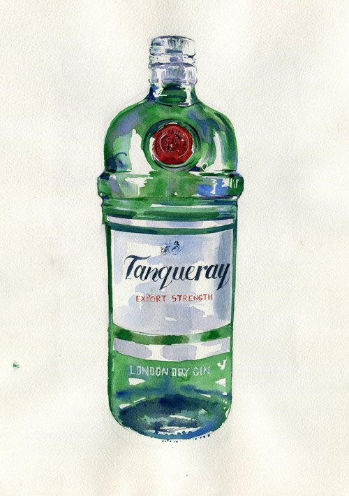 Tanqueray Gin by Hannah Clark