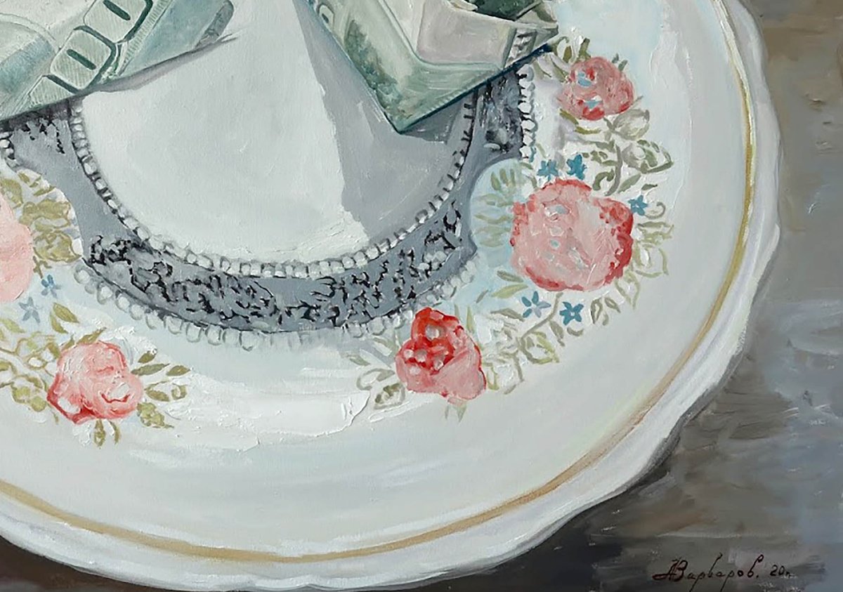 Photorealistic Landscape Giclee Print By Anatolii Varvarov, 28 X 20, Saucer, Original Artwork