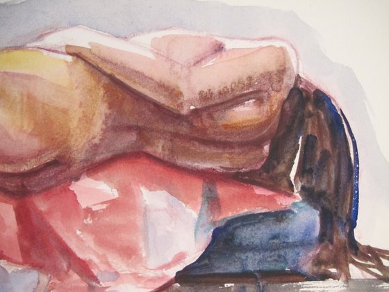reclining female nude