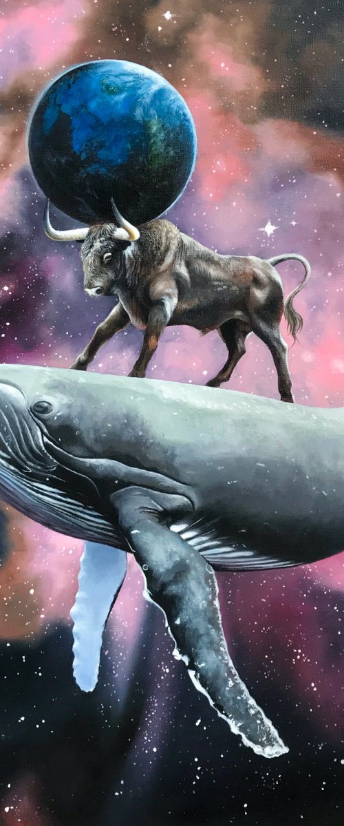 Hadith about the bull and the fish by Kakajan Charyyev