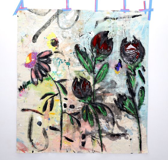 Flowers that tried to stay