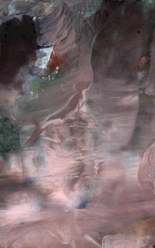 Encaustic Abstract 3 by Alona Hryn